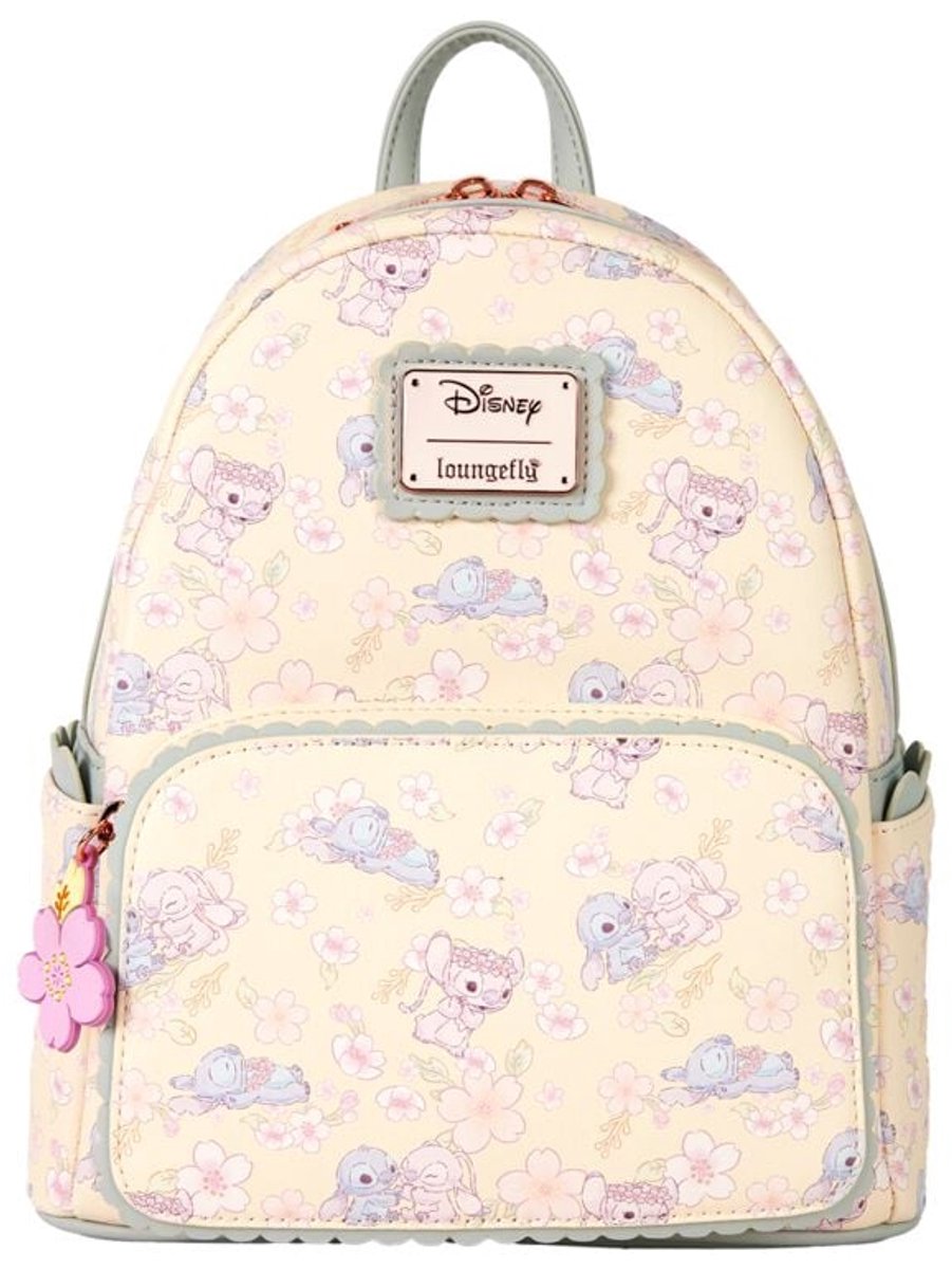 Loungefly - Disney - Lilo & Stitch - Cherry Blossom Mini rugzak - Rugtas - Kleine Backpack