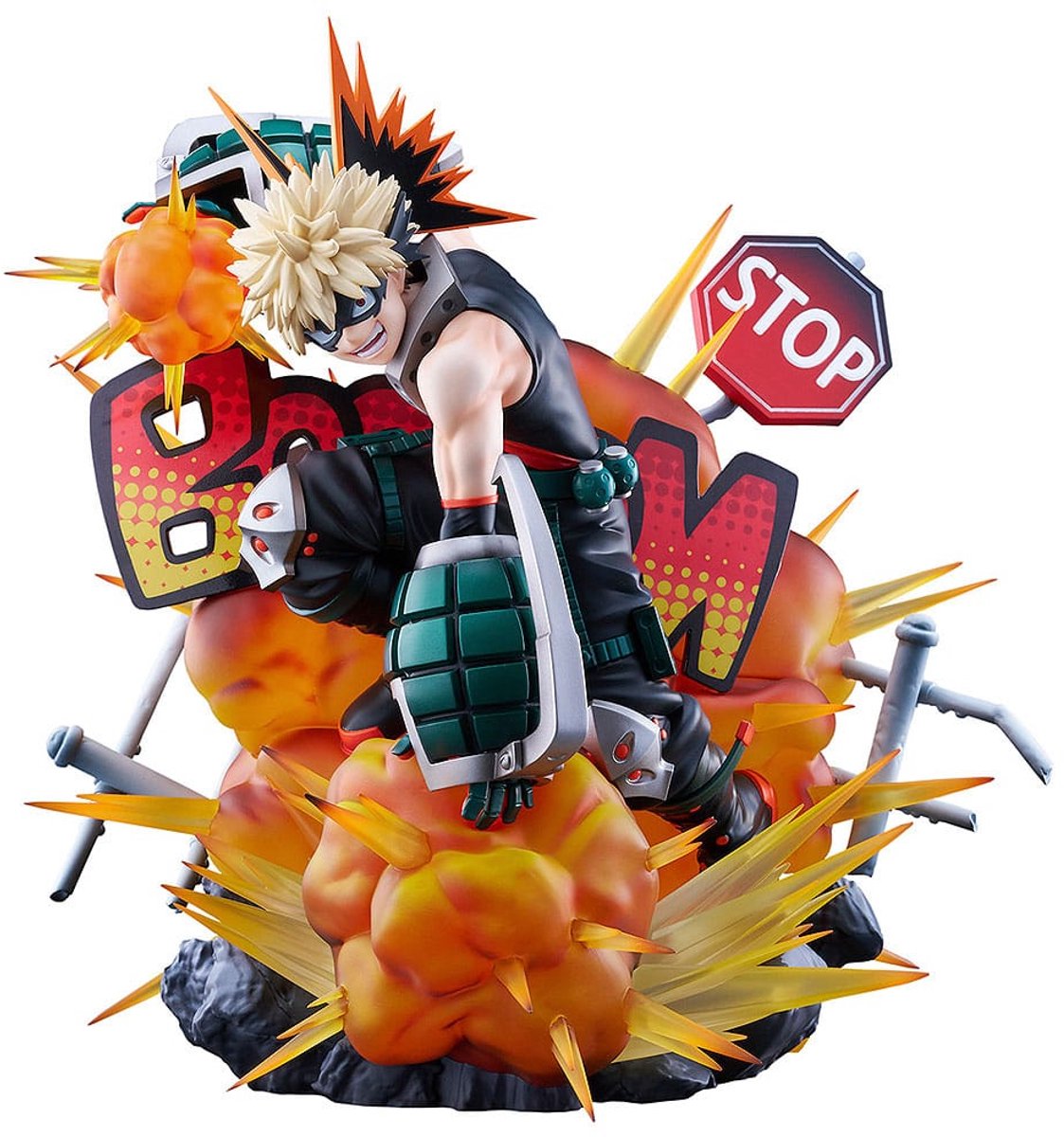 Takara Tomy My Hero Academia PVC Statue 1/7 Katsuki Bakugo: Great Explosion Murder God Dynamight 25 cm Beeld