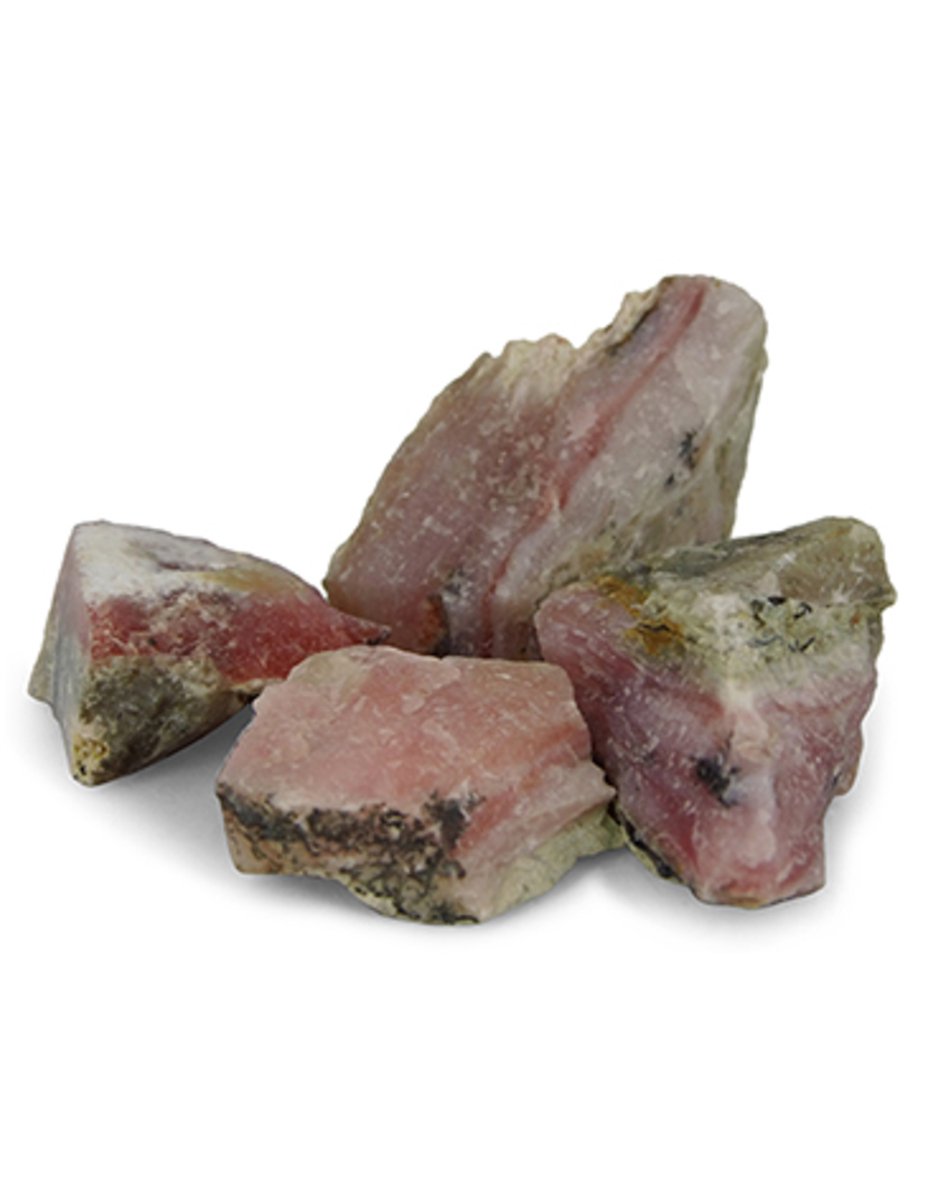 Ruben Robijn Opaal Andes 100 gr. ruwe brokjes Roze