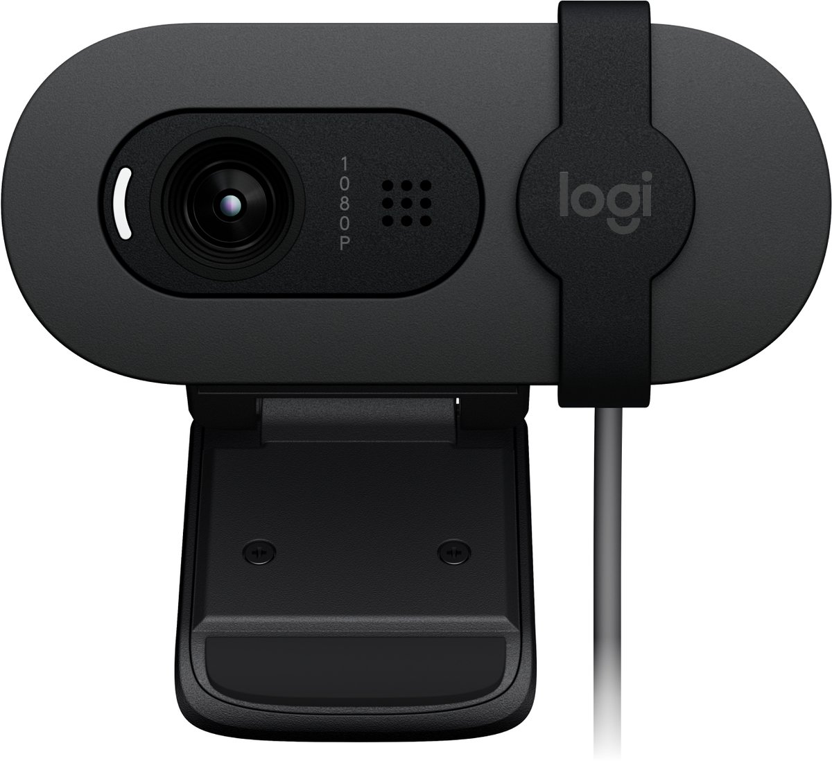Logitech Brio 100 Full HD webcam met lenskapje