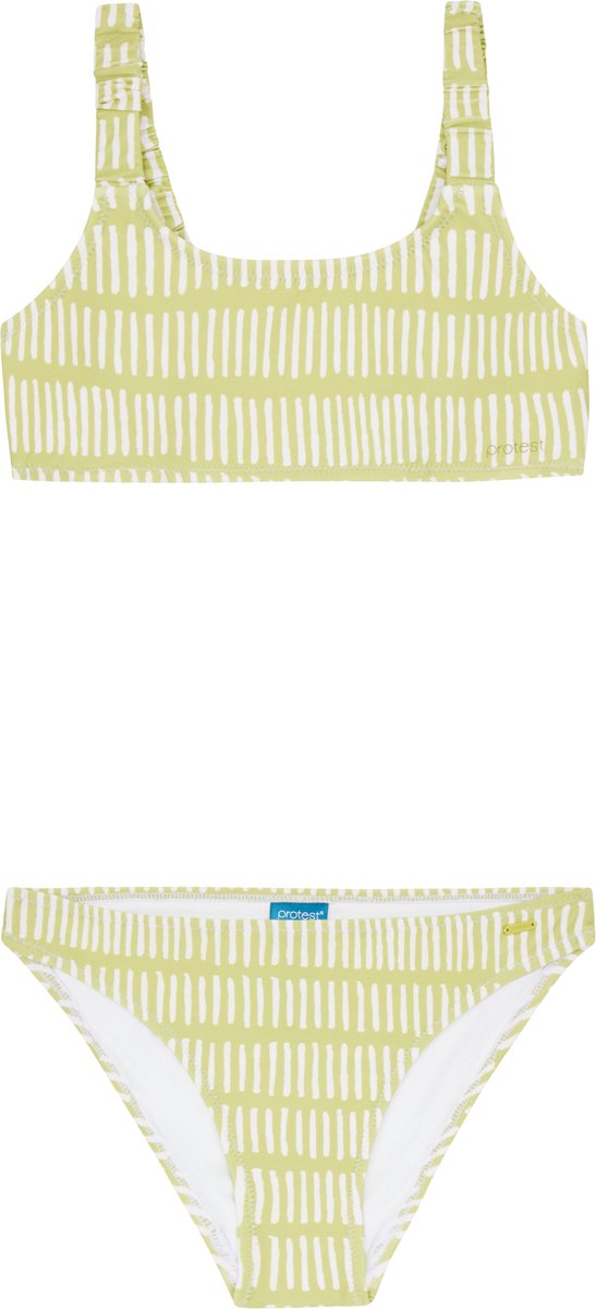 Protest Prtjonia Jr – Bralette bikini set Meisjes – Brede banden – Uitneembare vulling Groen