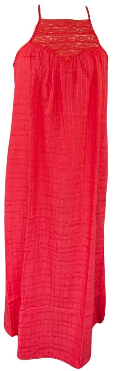Superdry - Lace Halter maxistrandjurk - Dames - Jurken