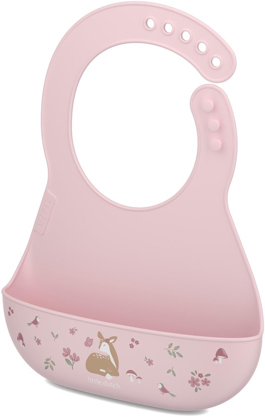 Mepal Mio slab Little Dutch - Verstelbare sluiting - Opvangbakje voor etensresten - Vaatwasmachinebestendig - Fairy Garden