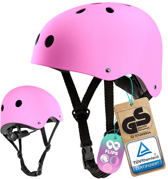 BOSONER Kniebeschermers voor kinderen, set van 6 beschermers voor inline- skates, inline-schaatsen, knie- en elleboogbeschermers, beschermende uitrusting, knieprotector, skateboard (16# Leuchtend, M (6