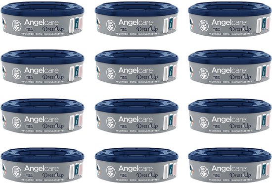 Angelcare - dress up - recharges octogonales pour poubelle à couche