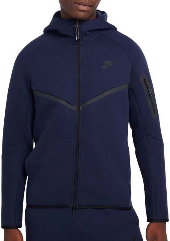 nike tech navy hoodie