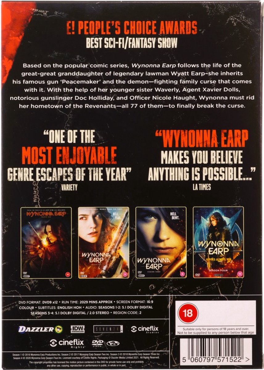 Wyatt Earp's Wynonna Earp Season Online Wynonna Earp: Seasons