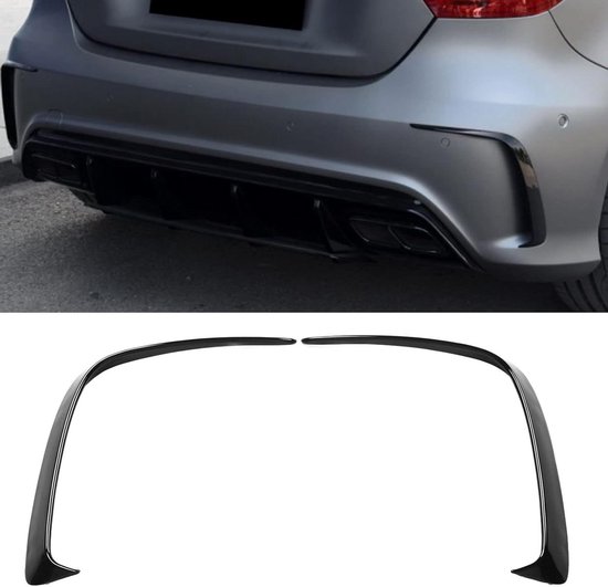 Achterbumper diffuser V1 MAXTON Design Mercedes GLC 63 AMG