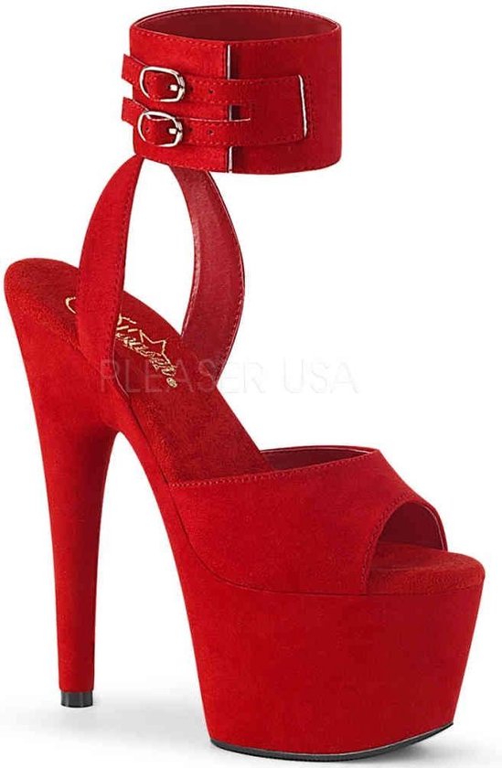Pumps met 12cm hoge hak in rood lak | Silhouette | Rotterdam