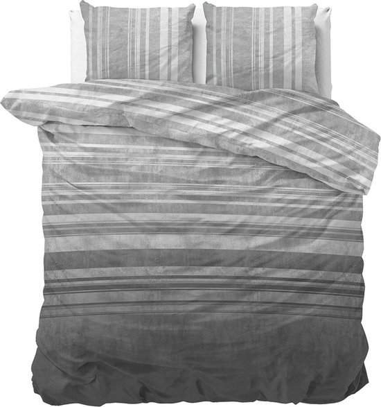 Dekbedovertrek Moonlight grey 140X220 , Slapen , Beddengoed , Dekbedovertrekken, Sleeptime, Sleeptime Elegance