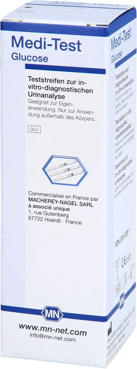 Medi-Test Glucose Teststreifen, 50 St. Teststreifen