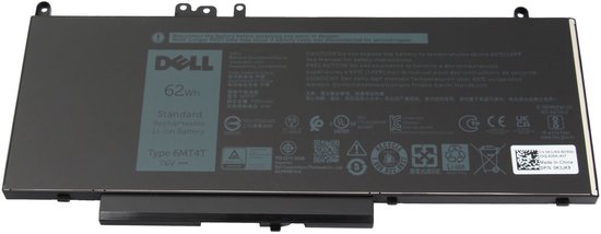 Dell 79VRK Batterij met 62Wh Capaciteit