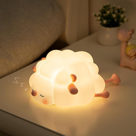 Kadoing® Pinguïn Nachtlamp (Extra Groot) - met Tikfunctie en
