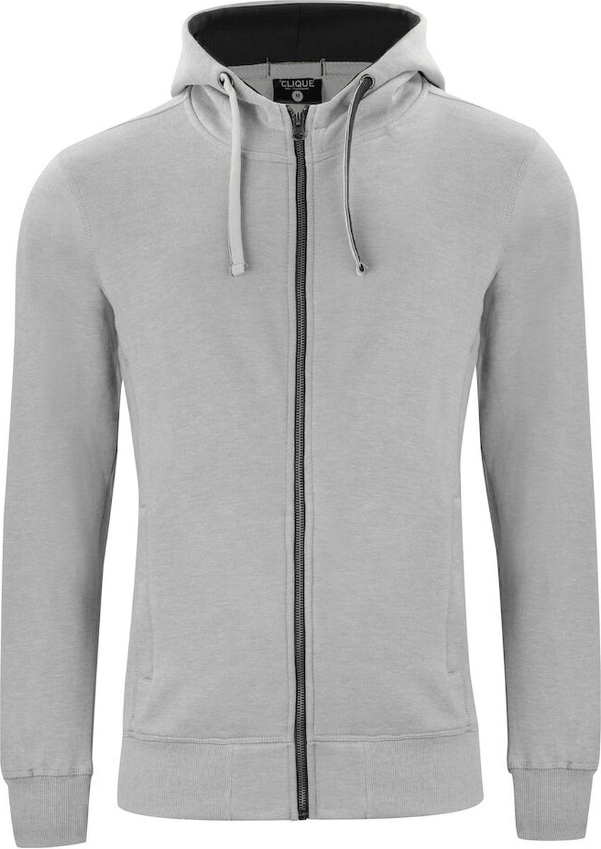 Clique Classic Hoody Full Zip 021044 - Grijs-melange - S