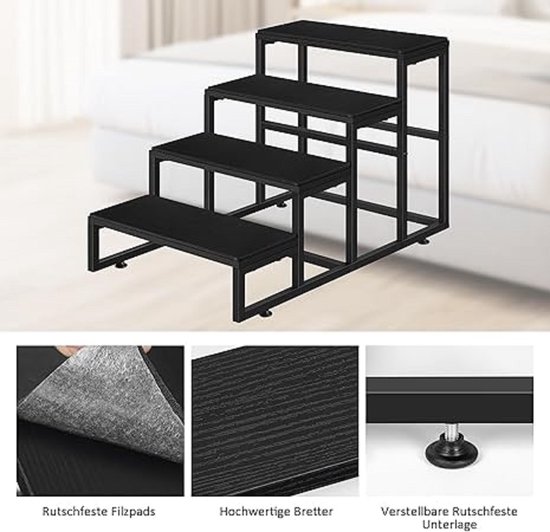 CROCI Flip Steps Rampe de Sécurité pour Chien - 50 x 43 cm pour chiens