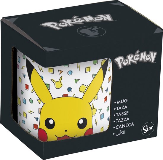 Pokémon - Tasse en céramique Pikachu Confettis - 325ml