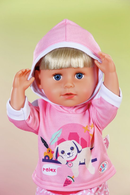 BABY born Joggingpak Roze (43 cm)