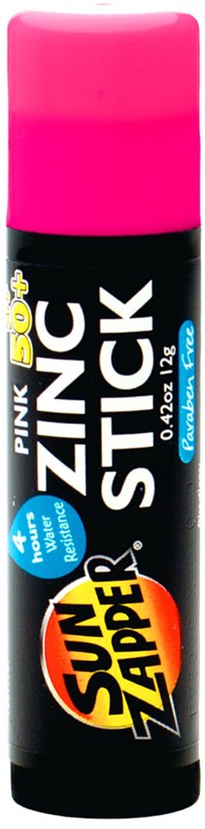 Sun Zapper Zink Stick - Zonnebrandcrème - Roze -Waterbestendig - SPF 50+