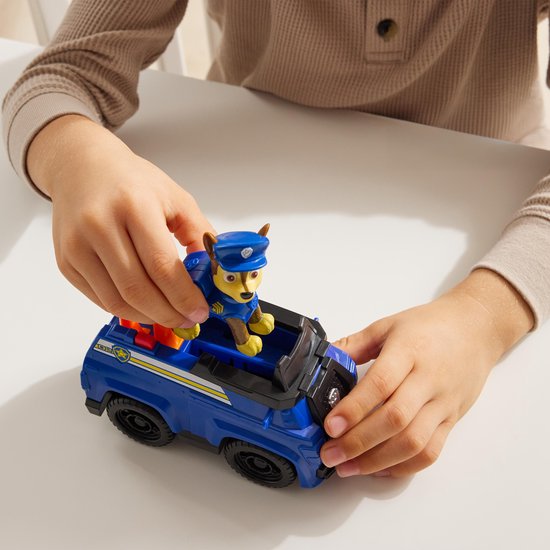 PAW Patrol - Chase's Patrol Cruiser - speelgoedauto met speelfiguur