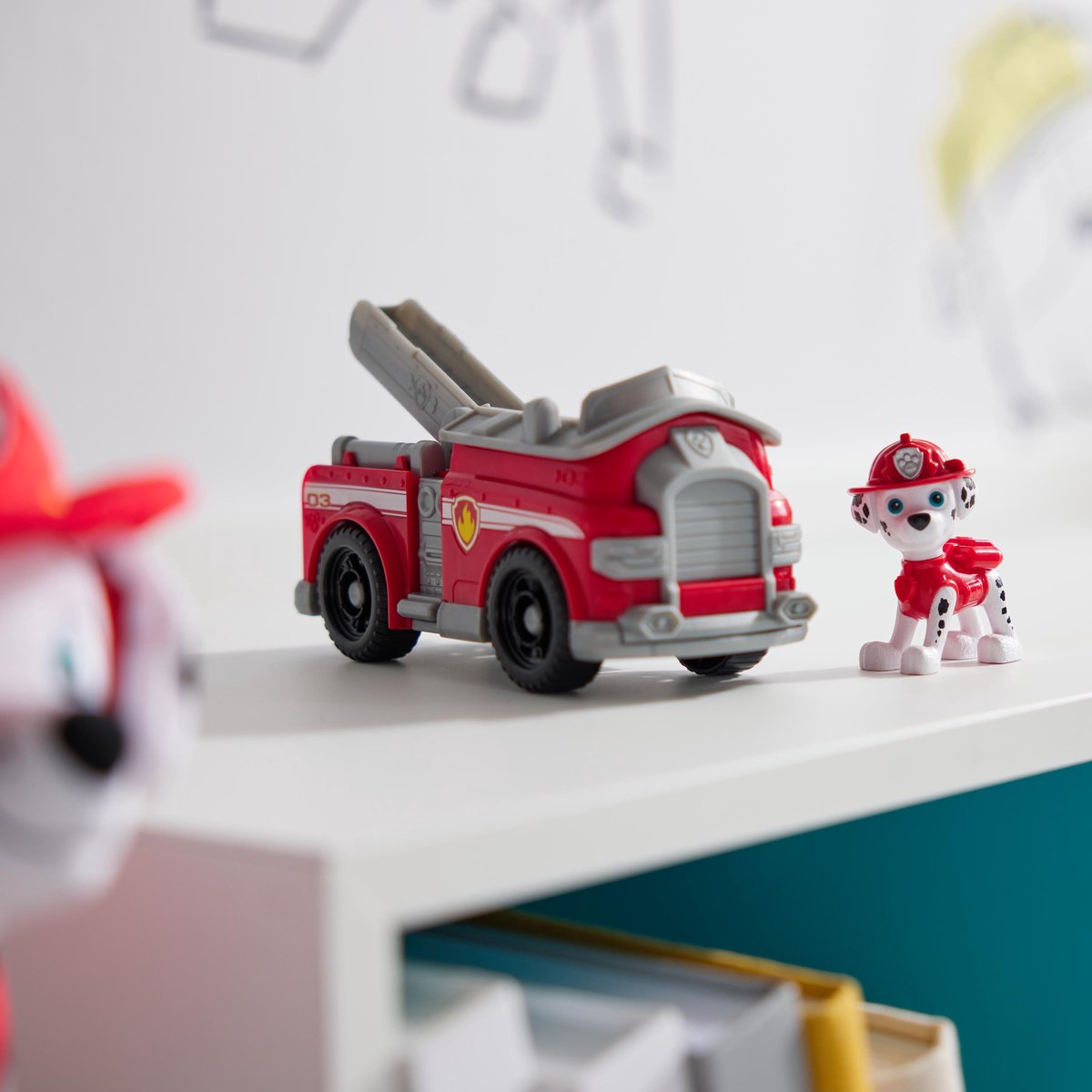PAW Patrol - Marshall's Brandweerwagen - speelgoedauto met speelfiguur — afbeelding 17
