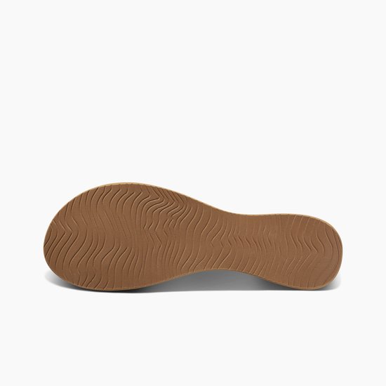 Slippers Reef CUSHION HARMONY BLACK /TAN pour femme - noir/tan