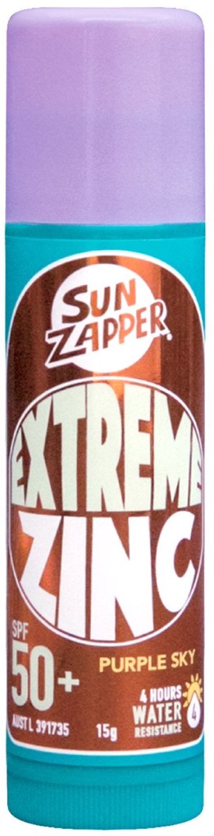 Sun Zapper Extreme PURPLE sky Zinc Stick SPF 50+ 15g
