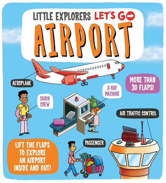 Little Explorers Let's Go- Little Explorers: Let's Go! Airpo ... - cover