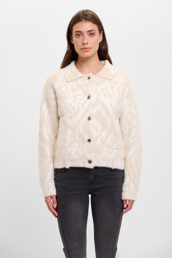 Rino&Pelle Bubbly jacket beige print
