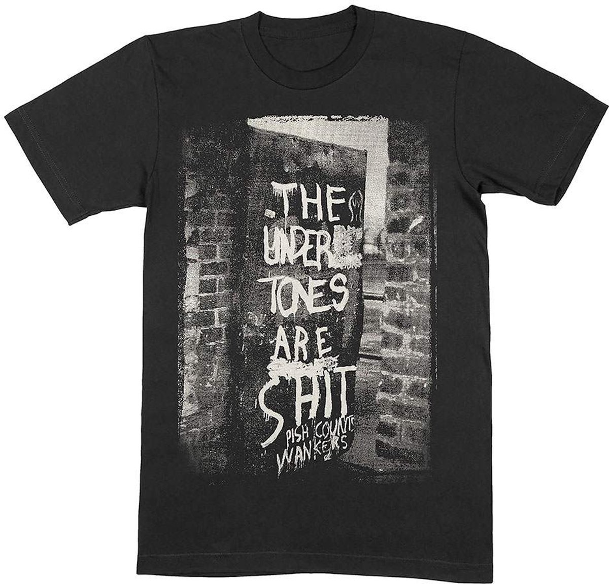 The Undertones - Graffiti Heren T-shirt - S - Zwart