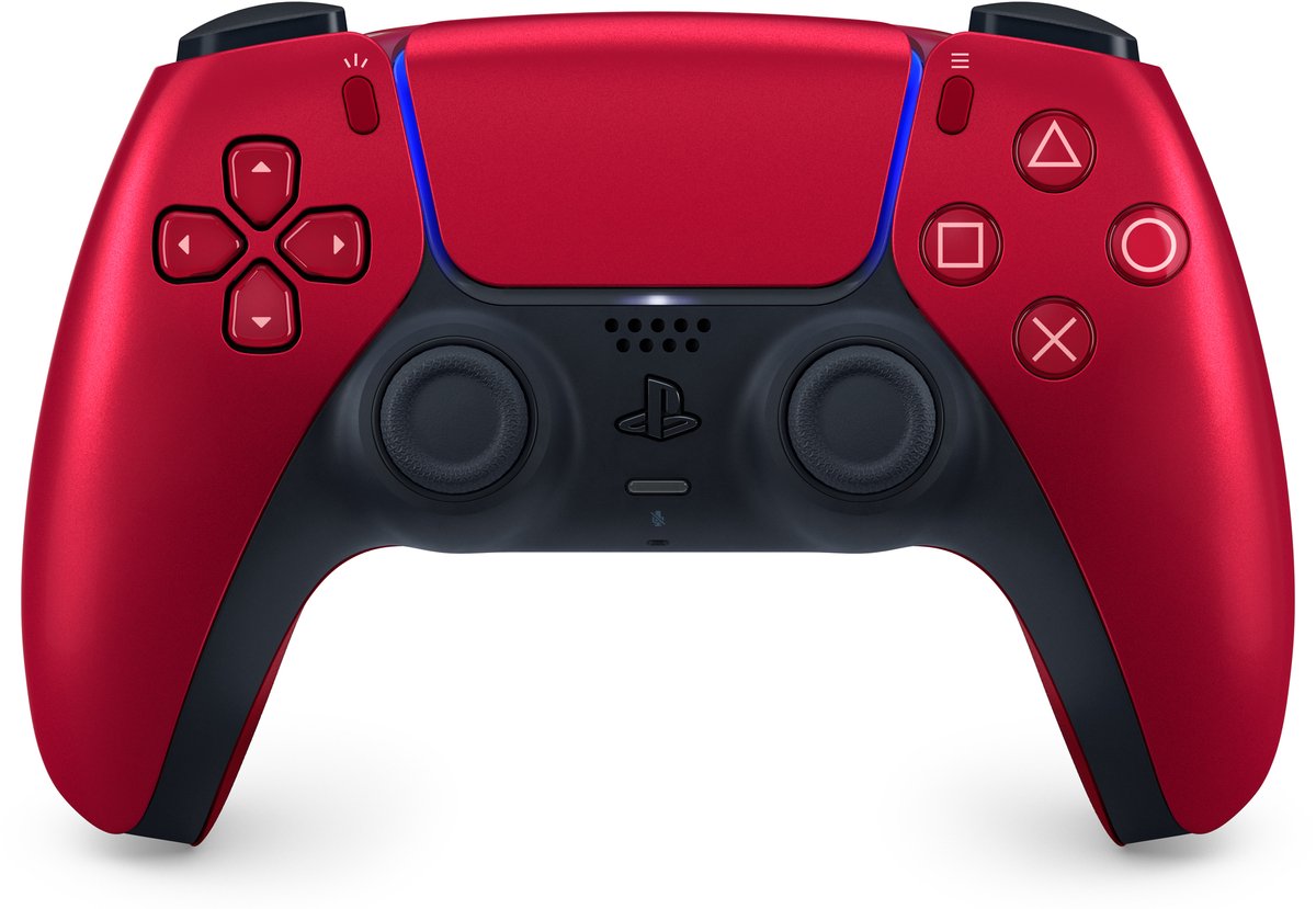 Sony PS5 DualSense draadloze controller - Volcanic Red op Prijzenvolger.com