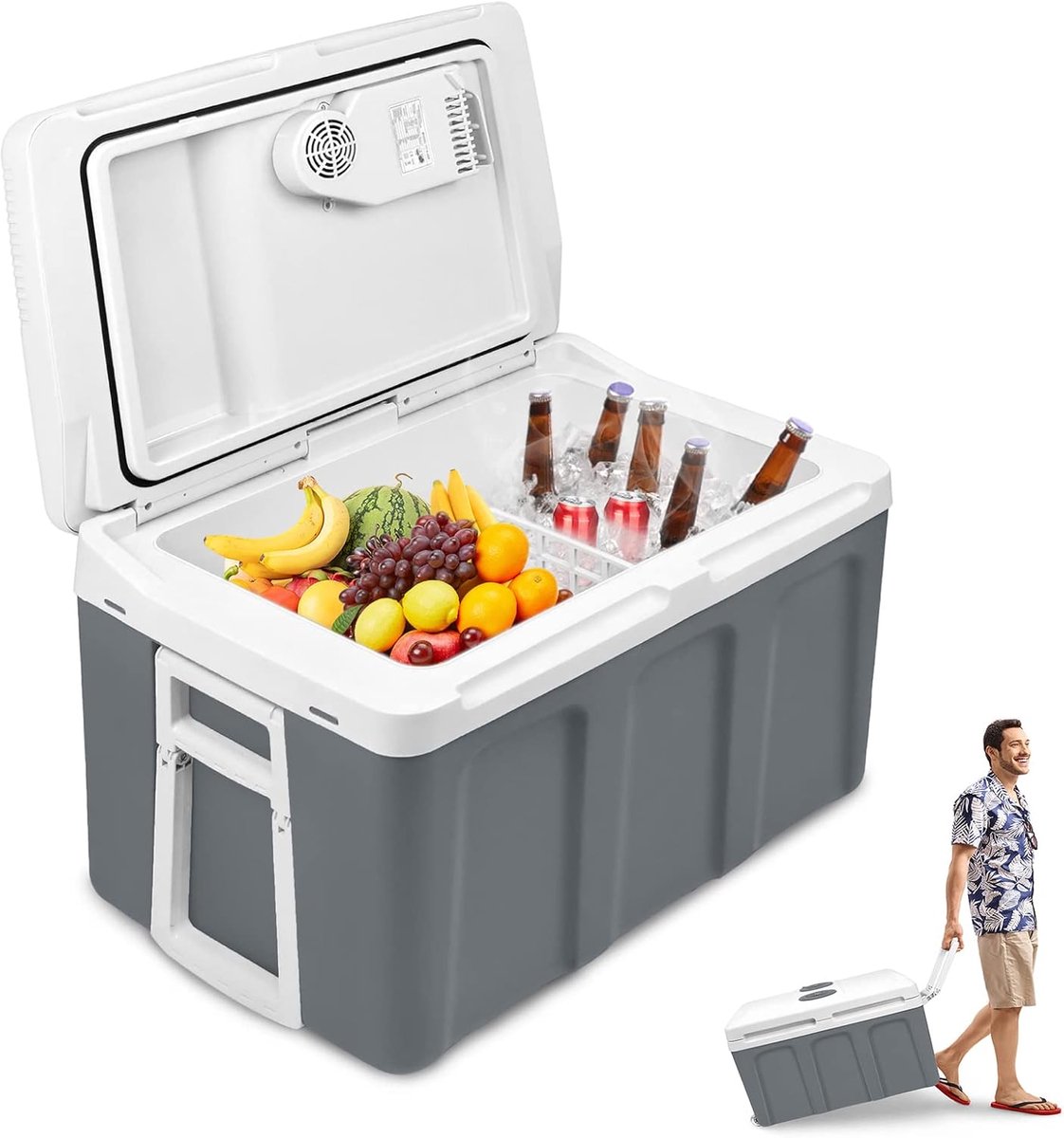 Elektrische Koelbox - voor Auto en Camping – Koelbox Elektrisch - Thermo-elektrisch koelsysteem - Coolbox