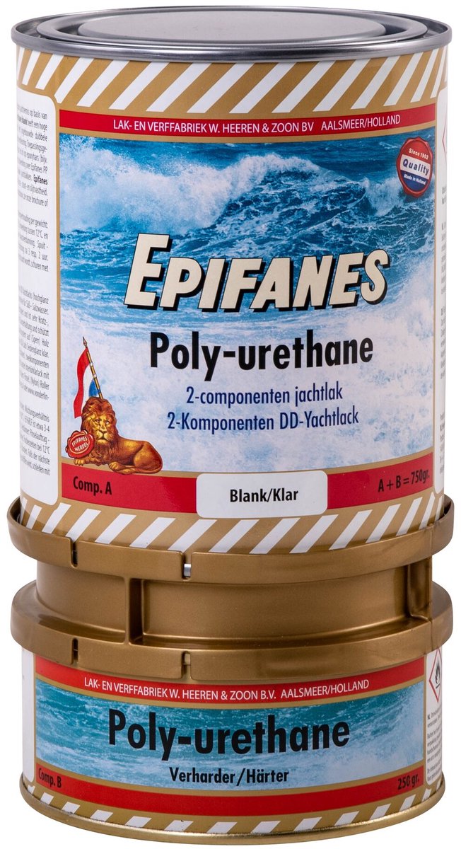 Epifanes Poly-urethane Blank 750 ml Hoogglans