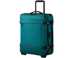 Samsonite Reistas/Backpack - Roadseeker DF/whls 55cm + rugzak - Deep teal - 50 l