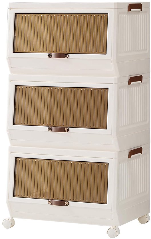 Allibert Handy Opbergbox 115 L met wielen - Transparant Kunststof