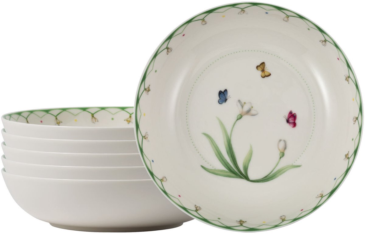 Salatschalen Colourful Spring ø 18,7 cm Set van 6