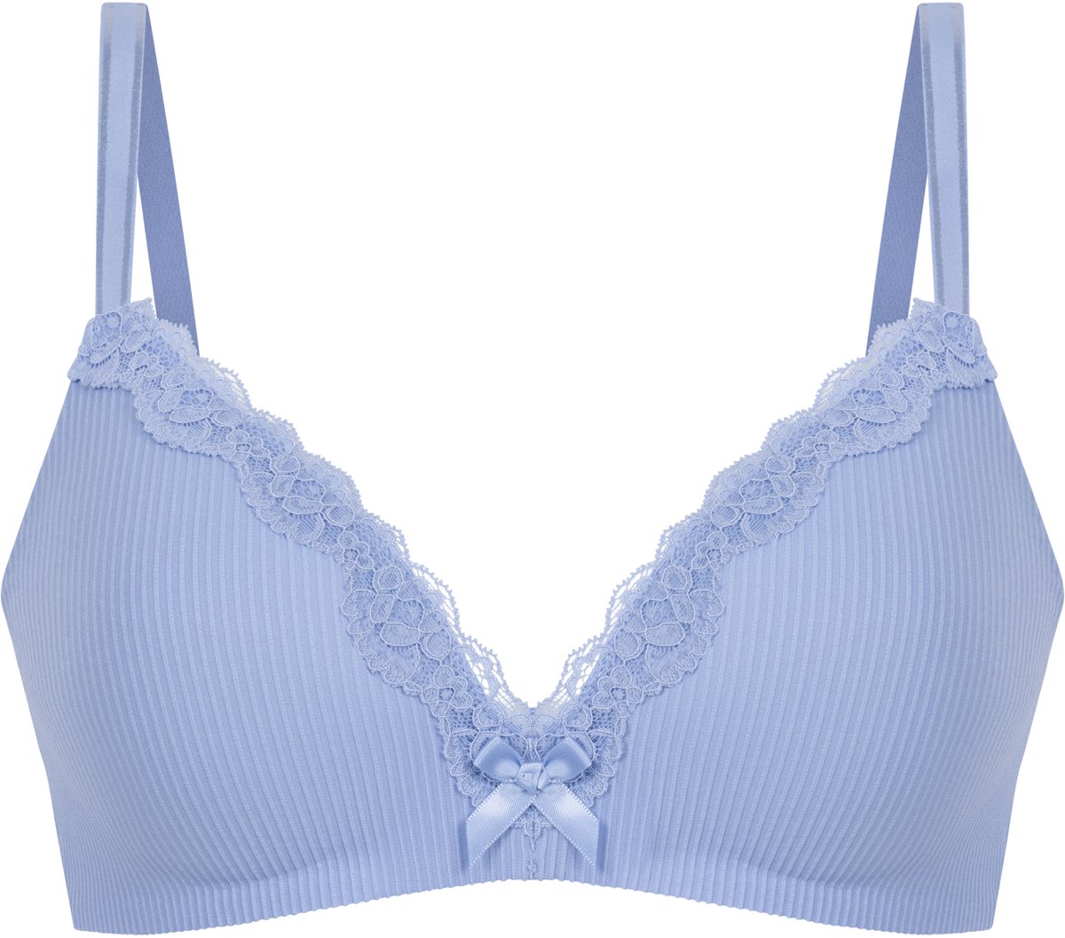 Hunkemöller Dames Lingerie Voorgevormde bh zonder beugel Lola - Blauw