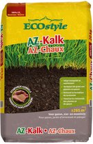ECOstyle AZ Kalk Micro Korrel – Voor Gazon, Sier- en Moestuin - Corrigeert Zuurgraad direct en langdurig - werkt tegen Mos - CO2-Neutraal – 265 M² - 20 KG