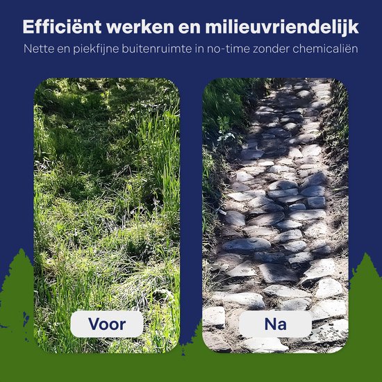 Universele Stalen Onkruidborstel per 4 stuks voor bosmaaier benzine en elektrisch inclusief montageset - 20 CM- Voegenborstel - Onkruidverwijderaar - Onkruid verwijderen - Oppervlakte behandeling - Ontroesten - Verf strippen - Ontkalken van Merkloos	 — afbeelding 3