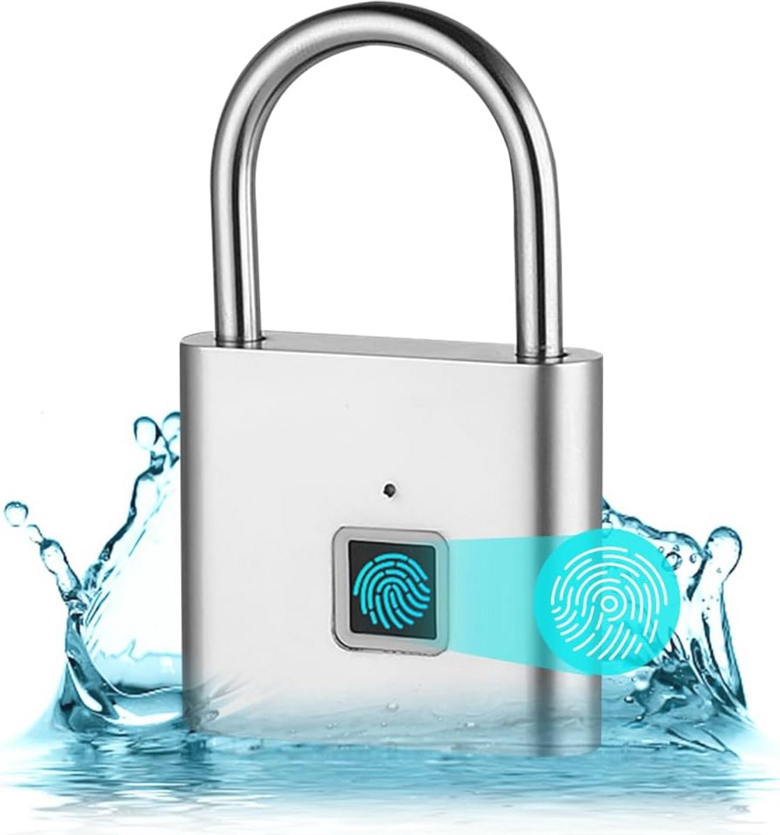 Vingerafdrukslot voor optimale beveiliging - Waterdichte smart slot met USB-oplading