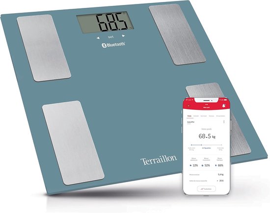 Silvergear Premium Slimme Weegschaal - Lichaamsanalyse en Hartslagmeter