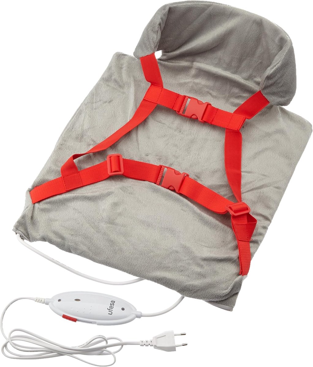 Verwarmbaar Nekkussen - Groot met 3 Temperatuurstanden - Zachte en Wasbare Bekleding