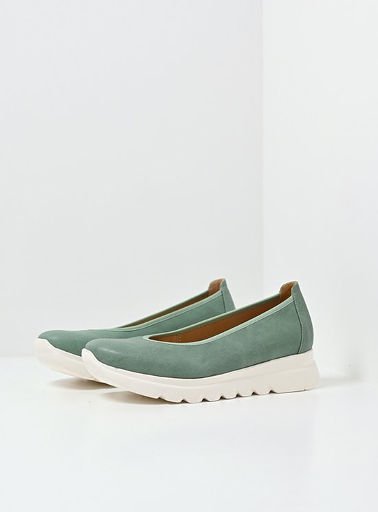 Ballerines Wolky 02126 Snalerina F2F Vert