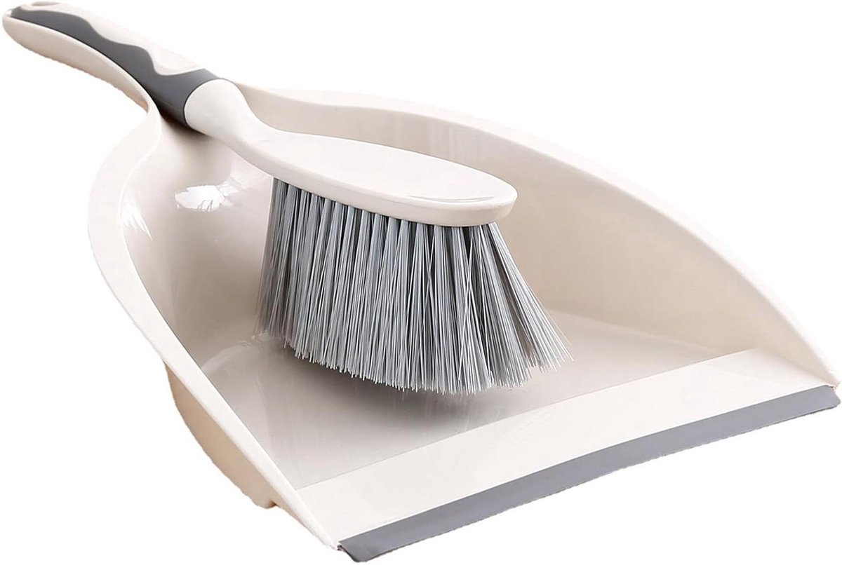 Handveegset met Rubber Schep - Voor Huishoudelijk Gebruik - 2 Stuks - Multifunctioneel