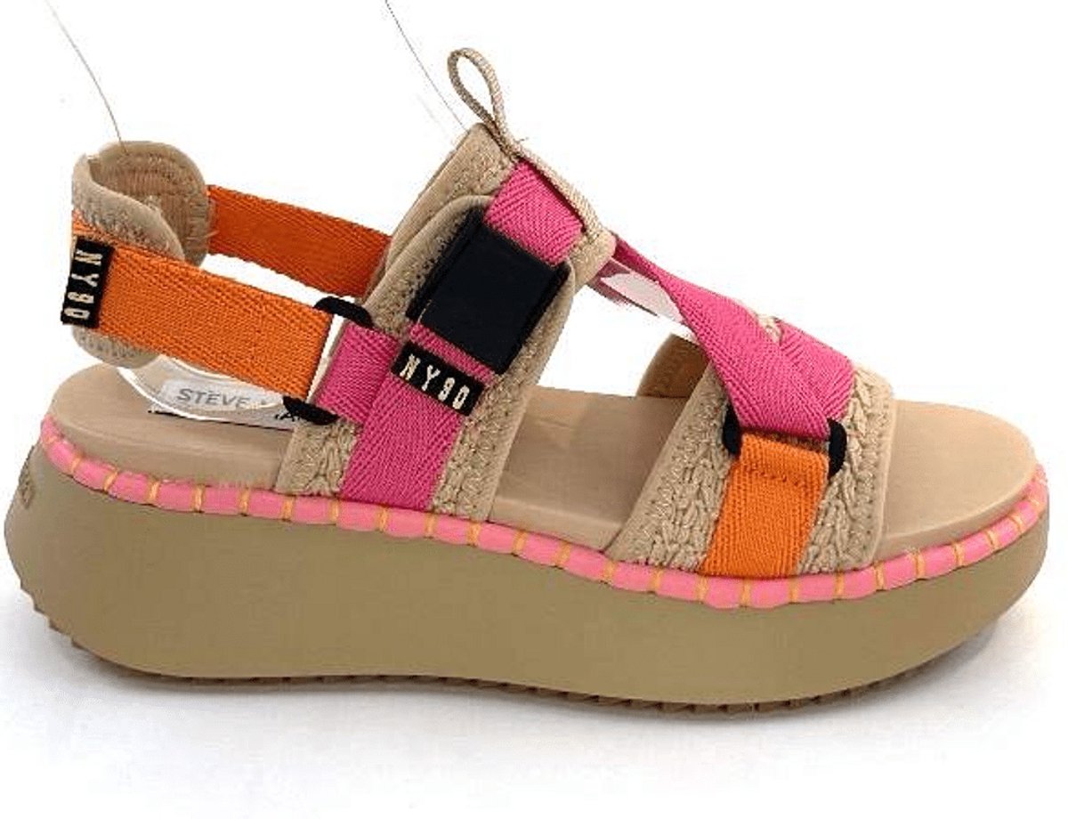 Steve Madden Decorum Sandalen Plat - fuchsia - Maat 38 — cadeau in Mode & Accessoires - foto 8
