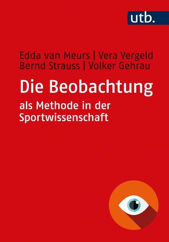 Die Beobachtung als Methode in der Sportwissenschaft - cover