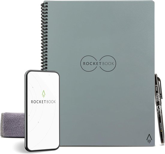 Rocketbook Core Herbruikbaar notitieboek, A5 groen, digitaal