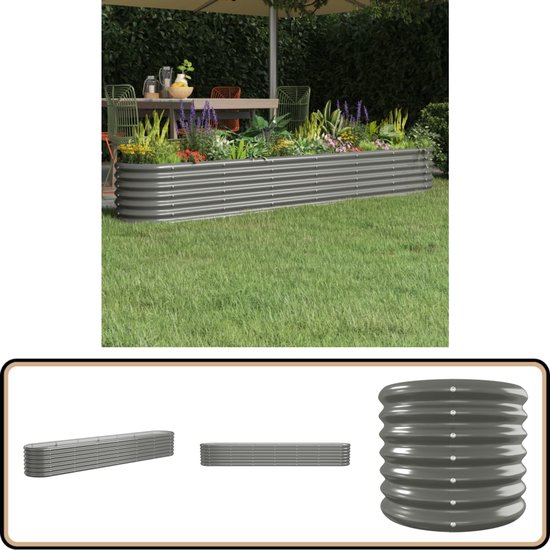 Vind plantenbak 100 cm op - april 2026