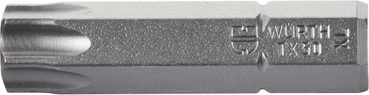 Wurth - Bit TX met boring C 8,0 (5/16) - TX-bit C 8.0 (5/16 inch) met gat x 5 st -