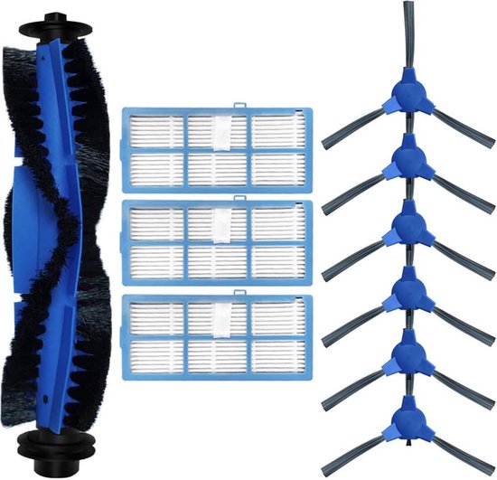 Vhbw 10x Brosse latérale compatible avec Proscenic Proscenic 850t, 850