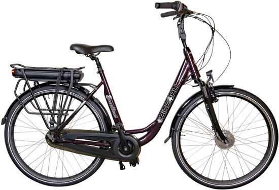 Ebike4All Excellent - BAFANG krachtige voorwielmotor - 28 inch - LCD display - - Voorvering - Shimano 7 versnellingen- 5 standen - Geïntegreerde accu - Rijklaar geleverd